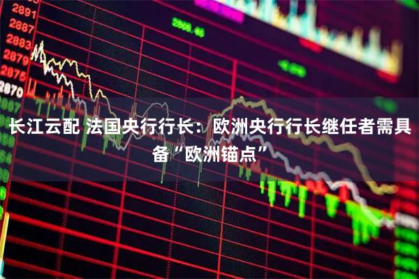 长江云配 法国央行行长：欧洲央行行长继任者需具备“欧洲锚点”