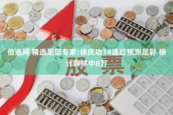 倍选网 精选足篮专家:徐庆功14连红预测足彩 杨计聊球中8万
